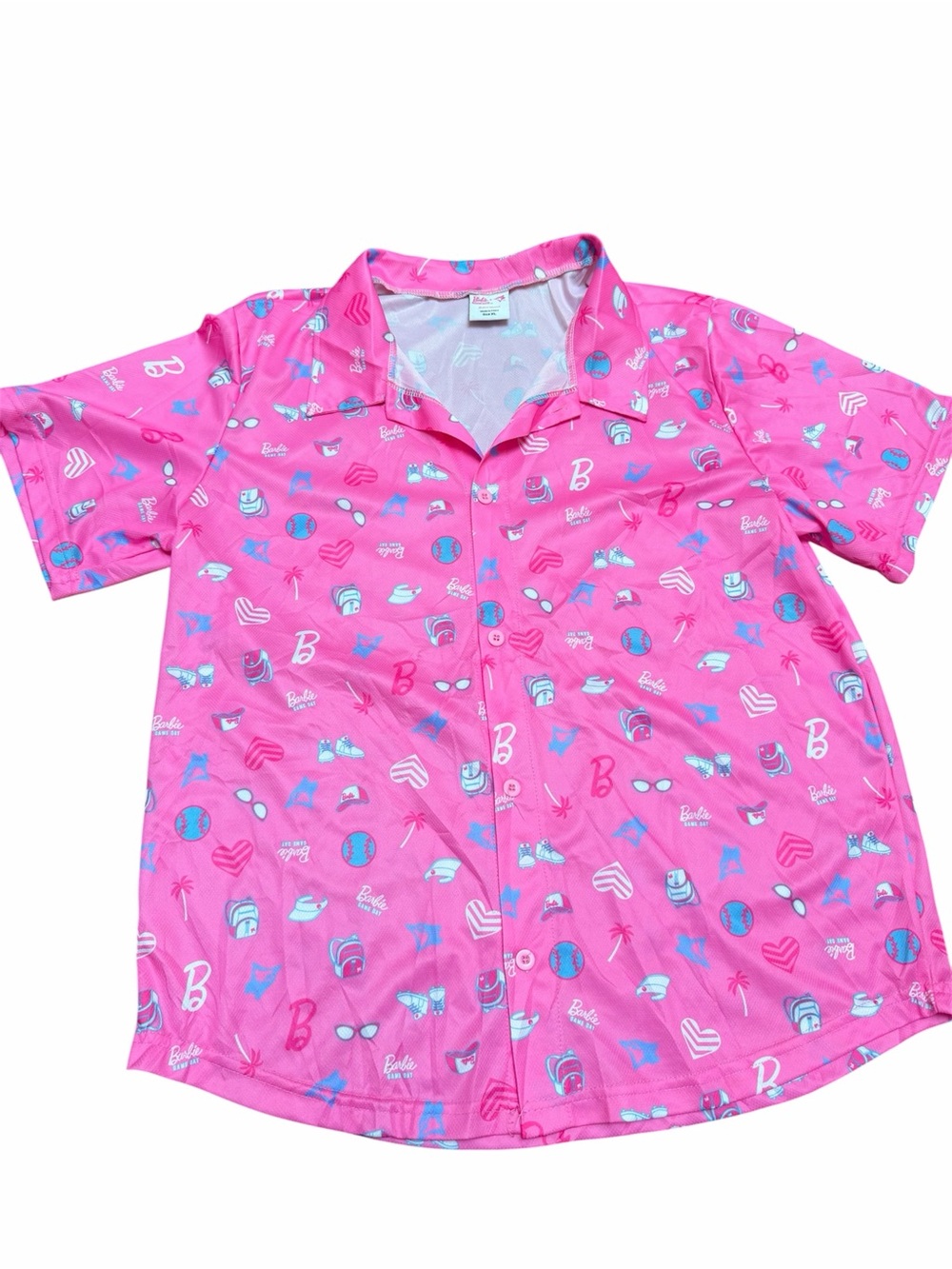 2025 TORONTO BLUE JAYS  Game Day Giveaway Mattel Barbie Hawaiian Shirt MLB SZ XL
